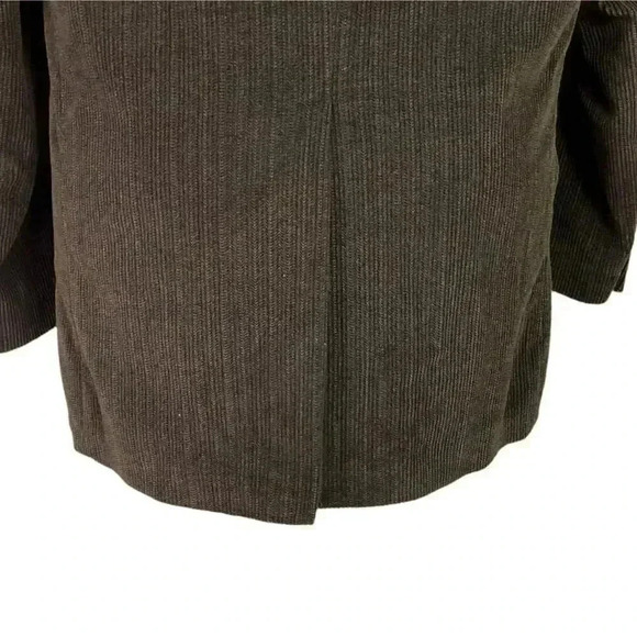 Chaps Blazer Sport Coat Men 42R Brown Corduroy 2 Button Classic Jacket Vented - Picture 8 of 12